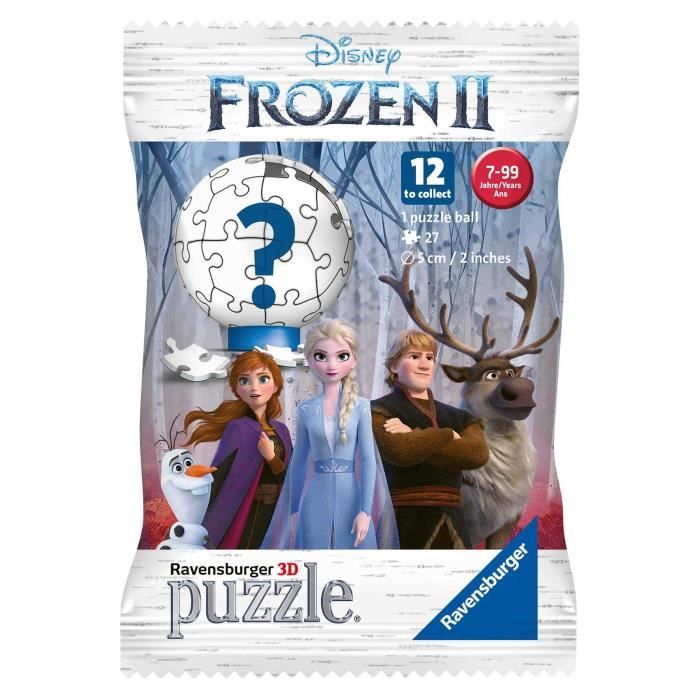 Puzzle 3D - RAVENSBURGER - La Reine Des Neiges - 27 Pièces - Enfant