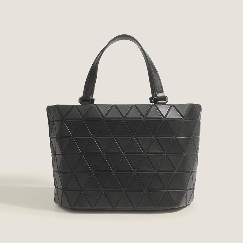 New Spring and Summer Fashion Handbag for Women's Handbag Bucket Bag Geometric Diamond Single Shoulder Crossbody Bag