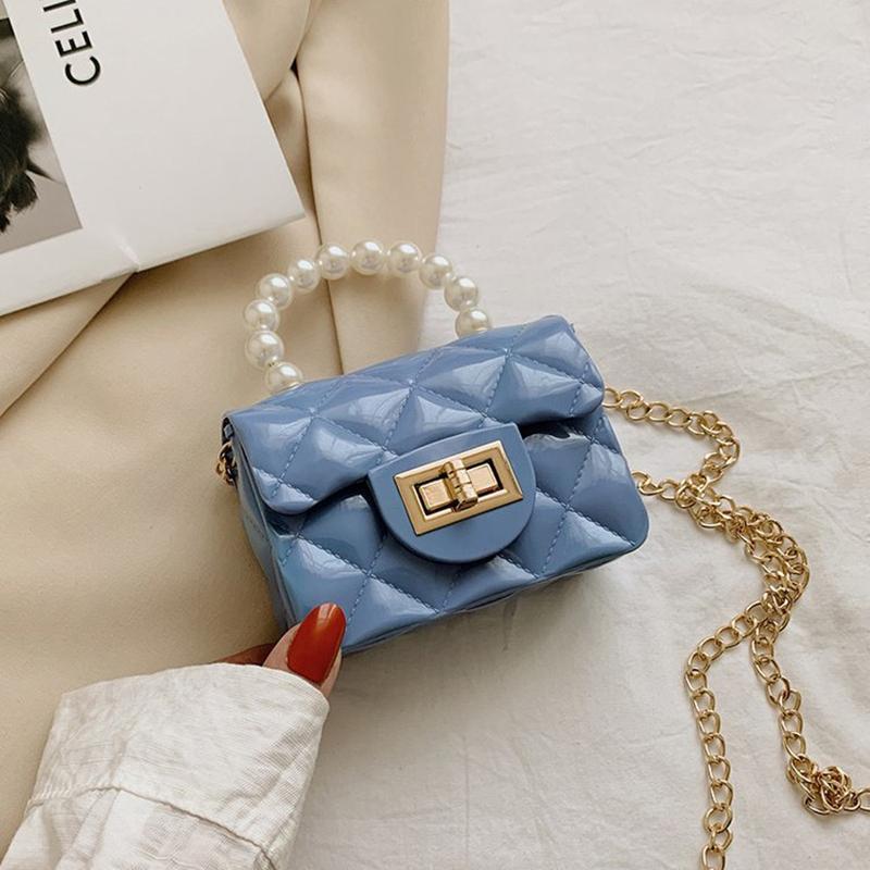 Cross-Border Super  Jelly Portable Mini Children'S Cute Small Shoulder Bag