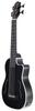 KALA UBass Ukulele Bass Journeyman Mahogany Body Round Wound String Specifications Black Successor UBASS-JYMNBKFS-20_06 [UBASS-JYMN-BK-FS Model] (Case