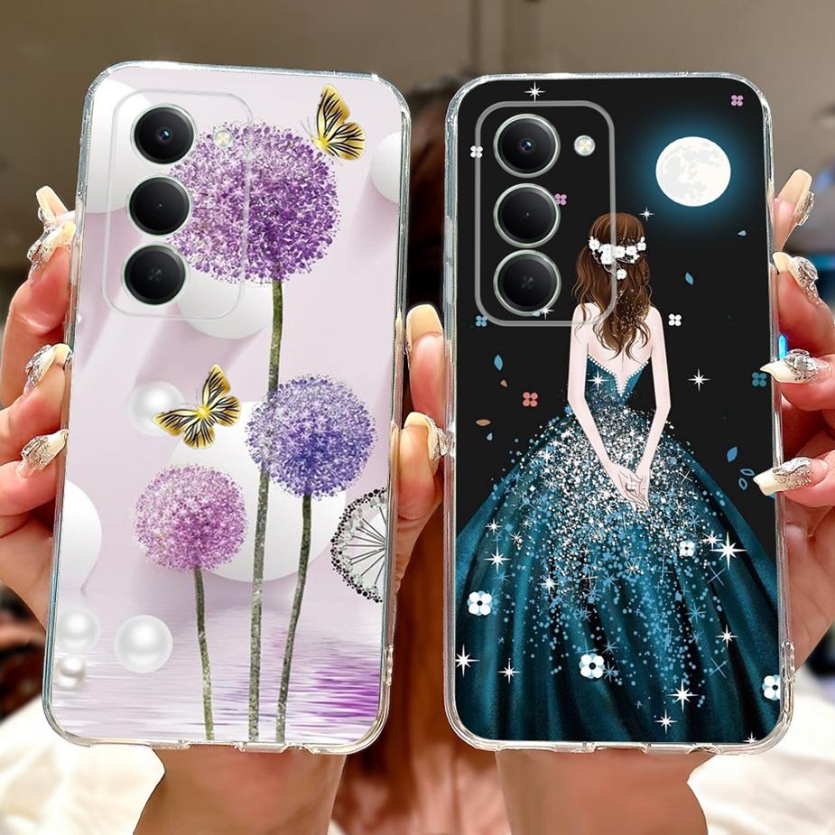 For Xiaomi Redmi 15 5G Case Cute Cat Luxury Painted Cover 6.9'' Soft Slim Phone Case For Xiaomi Redmi 15 Redmi15 4G Fundas Coque