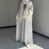 Loriya2025 Patchwork Lace Abaya Dress LR1017