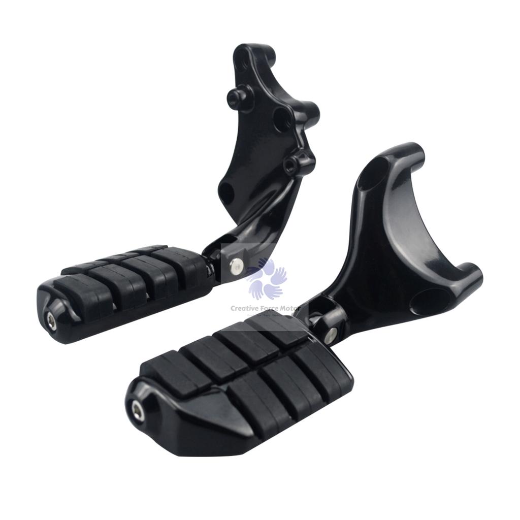 2014-2022 Passenger Pedal Footrest Mount Kit Motorcycle Rear Foot Pegs For Harley Sportster 48 XL1200 Iron 883 Roadster SuperLow