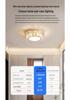 Modern LED Crystal Ceiling Light for Hallway or Corridor