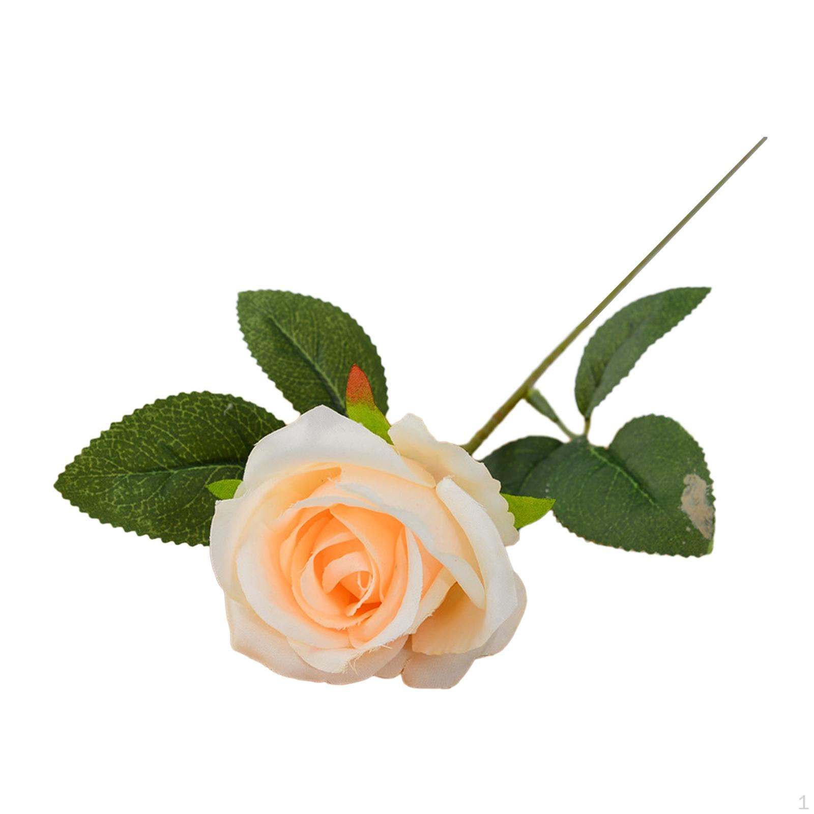 Искусственные цветы, искусственные букеты, домашний декор, имитация розы, искусственные цветы на день рождения, кухню, свадьбу champagne