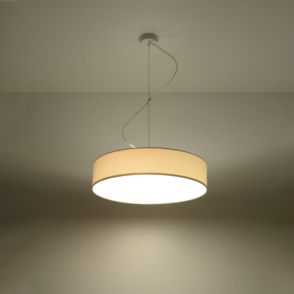 Lampa Wisząca Solara 3 E27 Biały Lumilo 01.105.20