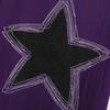 Summer Plus Size Women's T-shirt Loose Round Neck Fashion Star Medium Long Short Sleeve Top