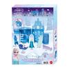 Mattel Disney Frozen Elsa and the Ice Castle Castle Mini Playset with 1 Mini Ages JNJ29 (Stackable Series! Doll) Doll, 3+, Blue,
