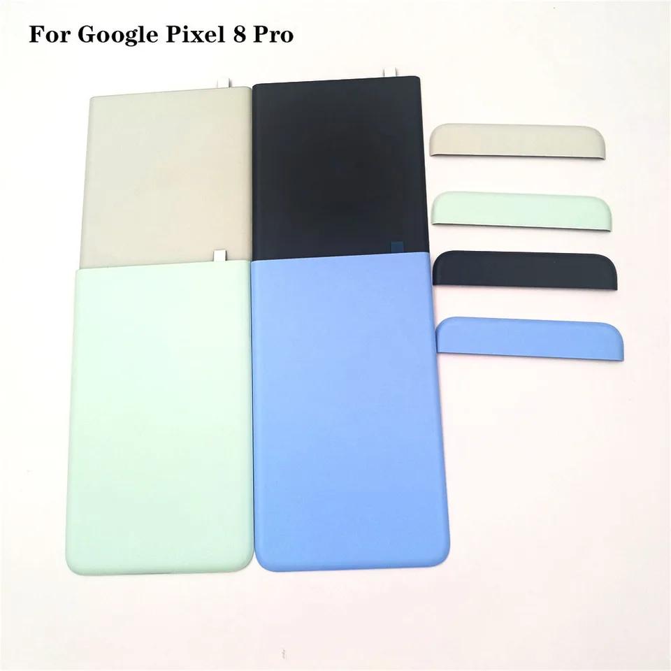 Cover Posteriore in Vetro per Google Pixel 8 Pro Design a Barra Parte di Ricambio