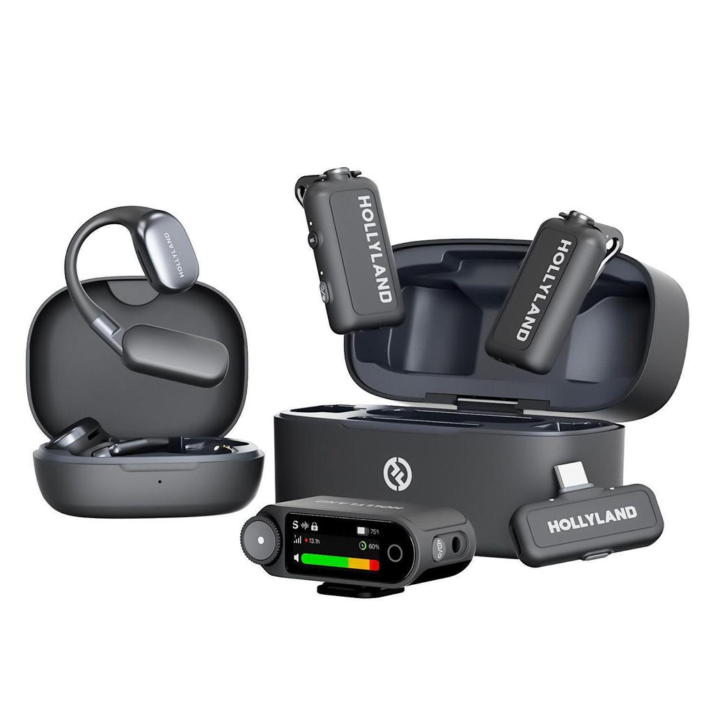 Hollyland Lark MAX Wireless Microphone with Noise Reduction for Phone Recording (2026 Model, Germany)