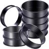 8 PCS Versatile Metal Cooking Molds English Muffins Moulds Crumpet Rings