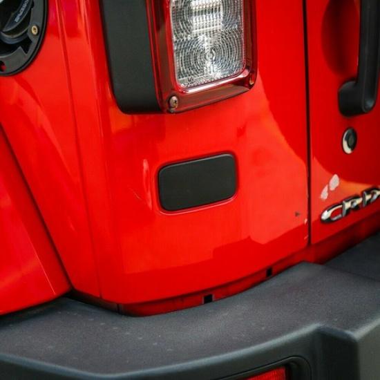 Achterkentekenplaat Verwijderingspaneel Beugel voor Jeep Wrangler JK 07-18 Zwart