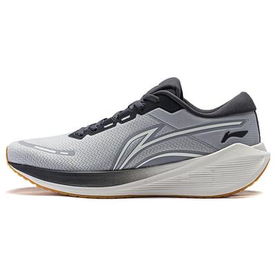 Li Ning MINE V2 Cushioning Slip Resistant Abrasion Resistant Low Top Casual Running Shoes Men's Brick Gray ARST053-5