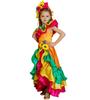 Kids Ethnic Style Dance Peacock Masquerade Halloween Cosplay Costumes Girls Stage Party Performance Dress Up Outfit