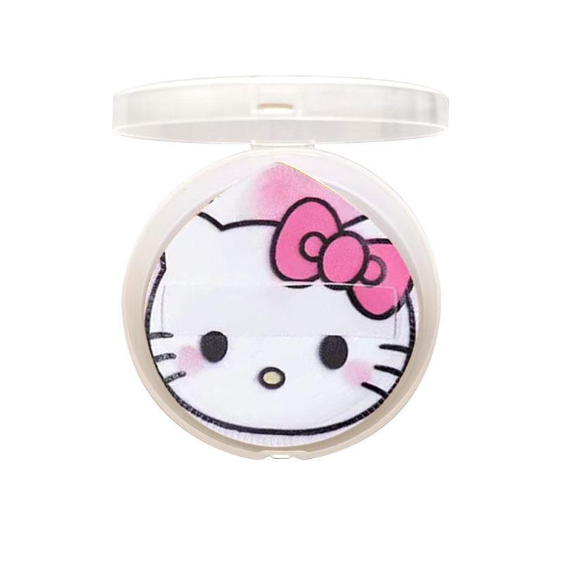 Hello Kitty Muster Marshmallow Weicher Puderquaste