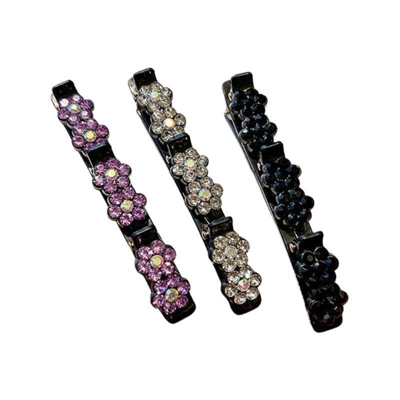 1Set Hair Bands Hair Clips for Bangs and Fringe Secure Hold All Day Comfort Wear Slip proof Grip Easily Braided Hair Bands
