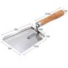 1PC Beekeeping Shovel Beehive Pollen Shovel Clean Stainless Steel Honey Scraper Cleaner Tools Beekeeper Supplies Wooden Handle
