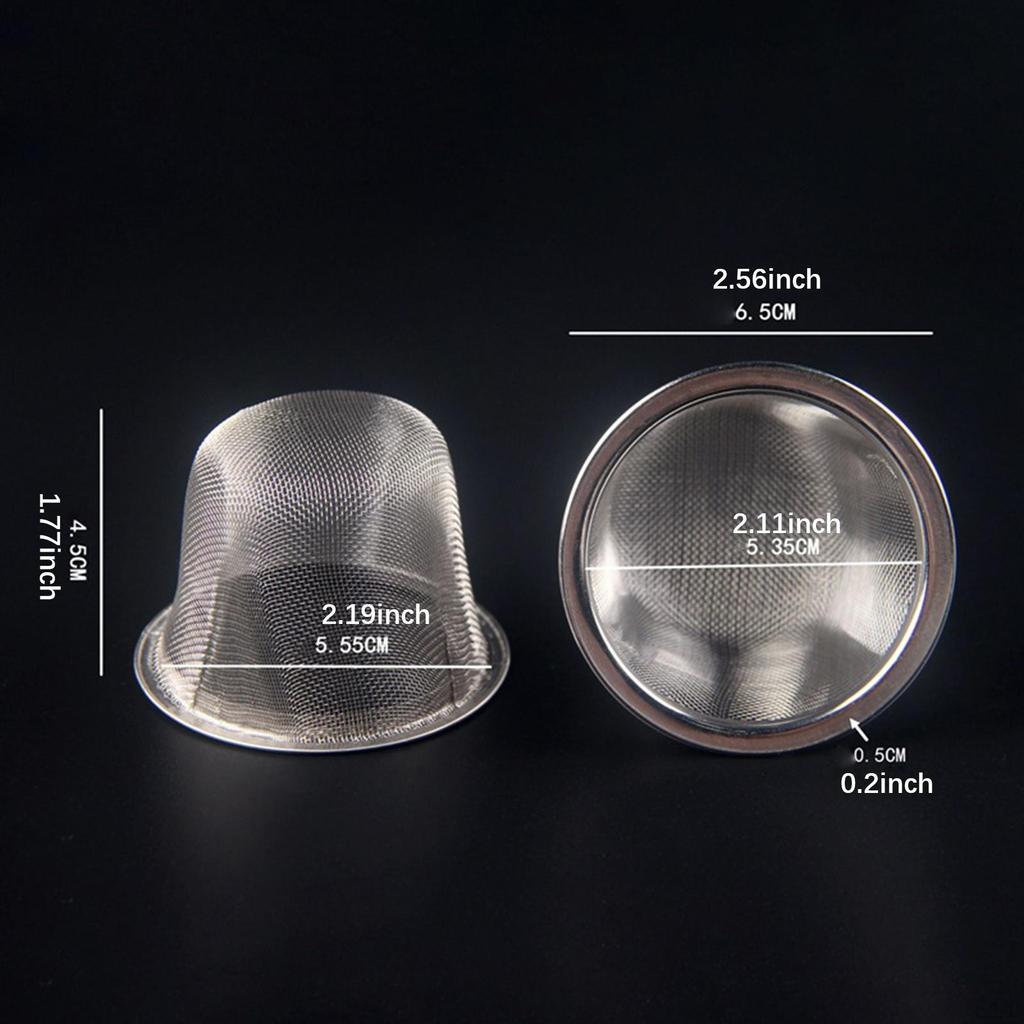 Stainless Steel Mesh Tea Infuser Multifunction Creative Sturdy Insert Portable Reusable Fine