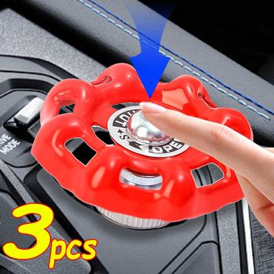 Car Push Start Button Valve Styling Creative Decorative Stickers Auto Engine Starter and Stop Button Knob Automotive Accessories