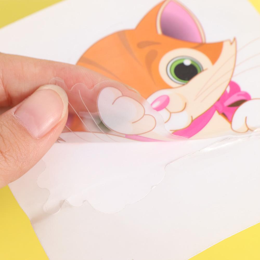 Self-Adhesive Light Switch Sticker Cartoon Removable Wall Sticker Animal Switch Sticker  Switch