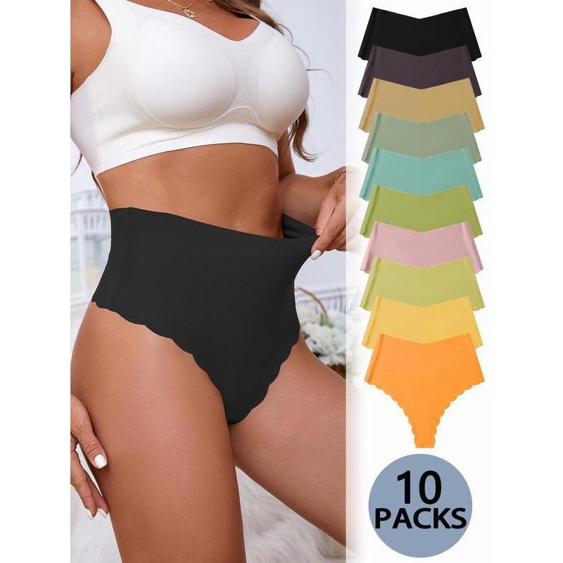 Elegant Soft Women's Ruffled Edge Underwear - New Style