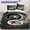 The Eye of Horus Pattern Bedding uilt Set uilt Cover Pillowcase Home Decoration Birthday Gift (1 * duvet cover + 2 * pillowcase  without core)109