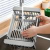Kitchen Sink Drain Rack Dish Drain Rack Kitchen Basket Folding Drain Rack Stainless Steel Kitchen Sink Kitchen Washing Dishes