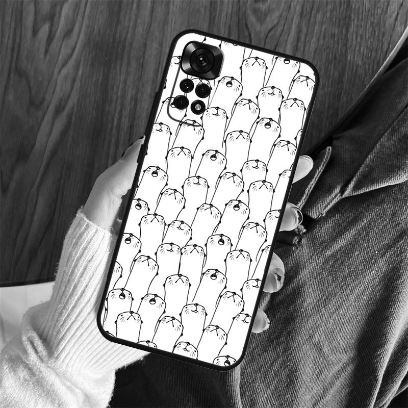 

Sea Otter Pattern Case For Xiaomi Redmi Note 14 Pro 13 12 11 10 15 Pro Plus Redmi 15 C 13 10C 12C 14C 13C Cover Redmi 15C 5G