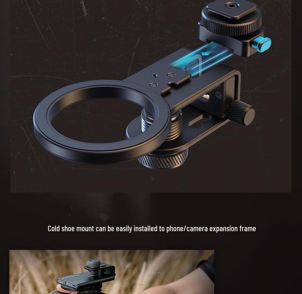 SmallRig MagSafe/Cold Shoe Phone SSD Clamp for Outdoor Live Streaming 4779