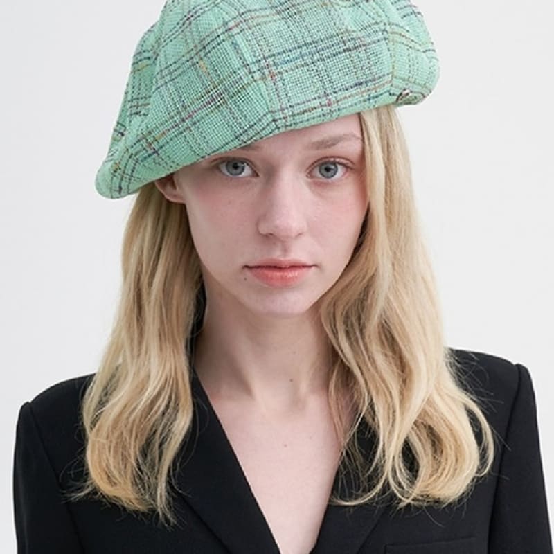 

Коричневая шляпа Королевский берет MINT