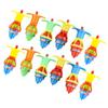 12pcs Kids Light Up Rotating Gyroscope Boys Girls Holiday Party Portable Cute Funny Flashing LED