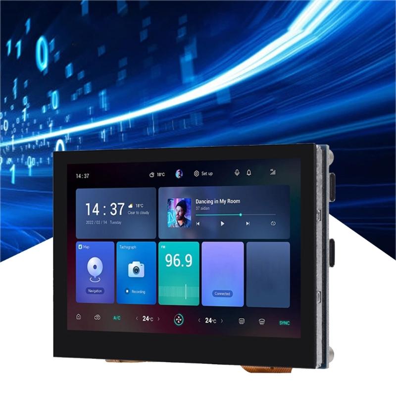 ESP32-S3 4.3inch Capacitive Touch Display 32bit LX7 Dualcore Processor Development Board, 800*480, 5-point Touch,