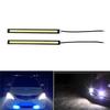 2 Pcs Cars LED COB Bulb 12V 6000K White Panel DRL Interior Lights External Atmosphere Lamp Daytime Running Lights Work Lights S