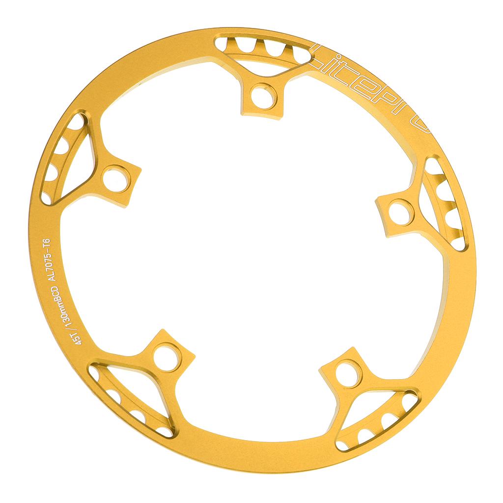 Buy 45T 47T 53T 56T 58T Chainring 130 BCD Single Speed Chain Ring Red