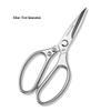Multi-Functional Stainless Steel Kitchen Scissors: Bone Cutting & Baby Food Prep