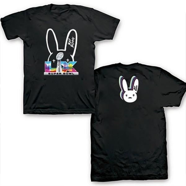 New Bad Bunny Super Bowl Half Time Gift For Fans Unisex S-5XL Shirt SS2582 S