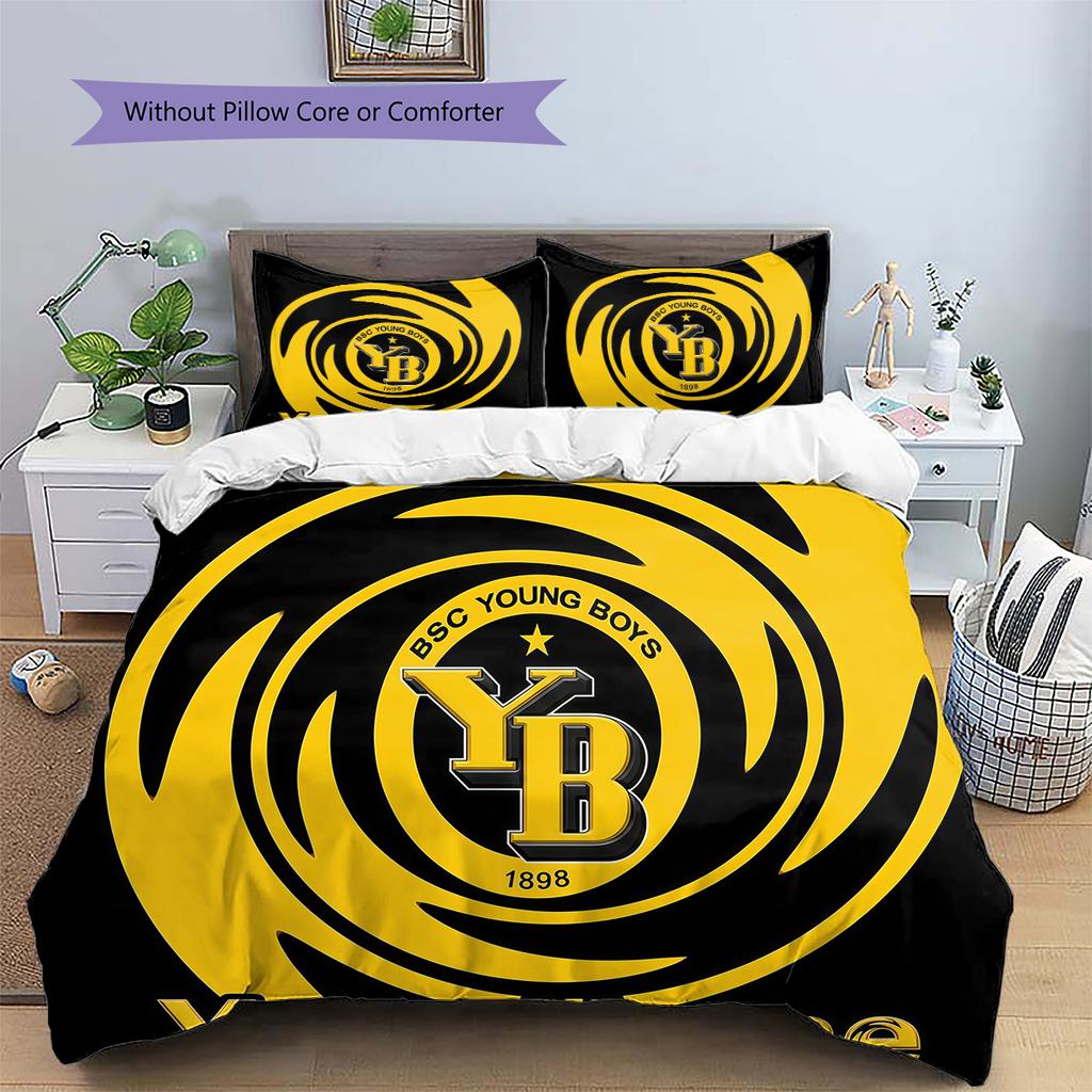 Custom Name BSC Young Bedding,Quilt Set Quilt Cover Pillowcase Home Birthday Gift(1 * duvet cover + 2 * pillowcase, without core) -HE37