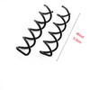 1PC Womens Spiral Spin Screw Girls Hair Accessories Twist Hair Clips Black Hairpins Hair Pins for Women Bun Maker Headwear