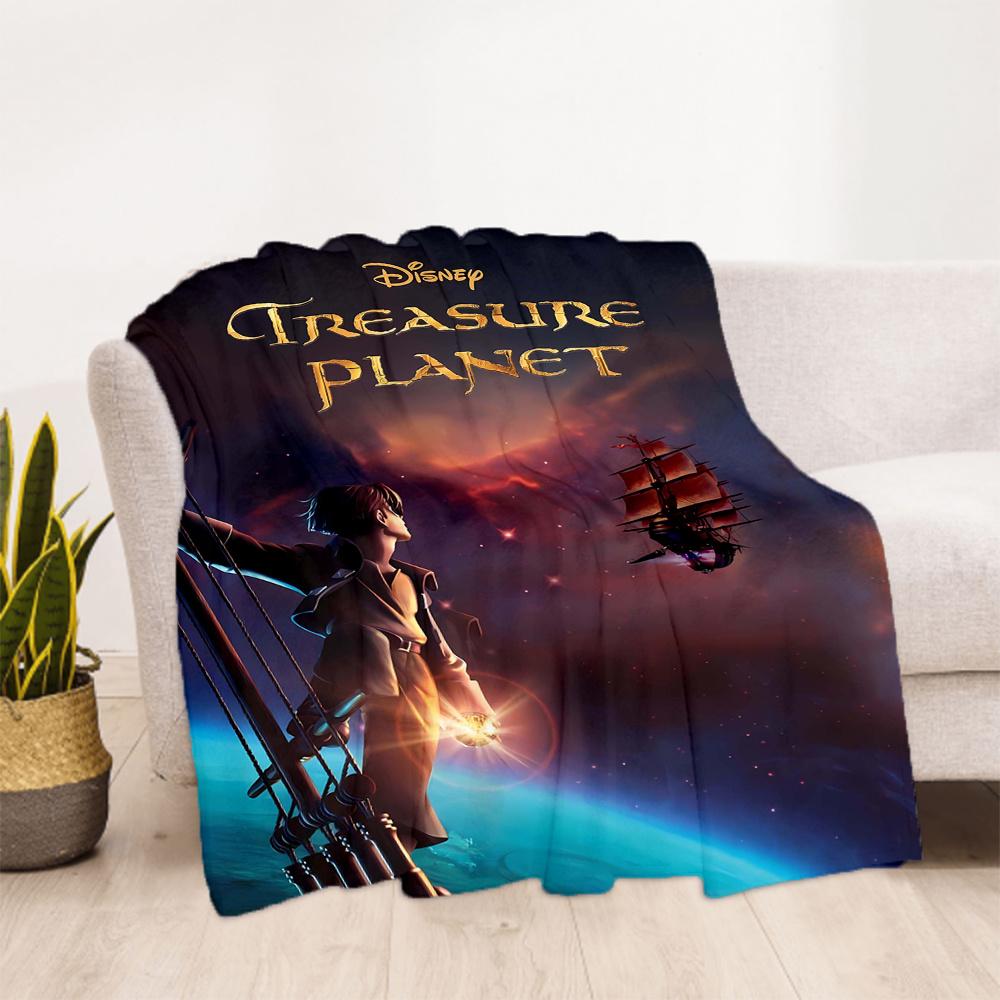 1pc, Disney Treasure Planet Blanket Soft Throw Blanket, Warm Cozy Bedding Decor, Living Room, Travel, Camping