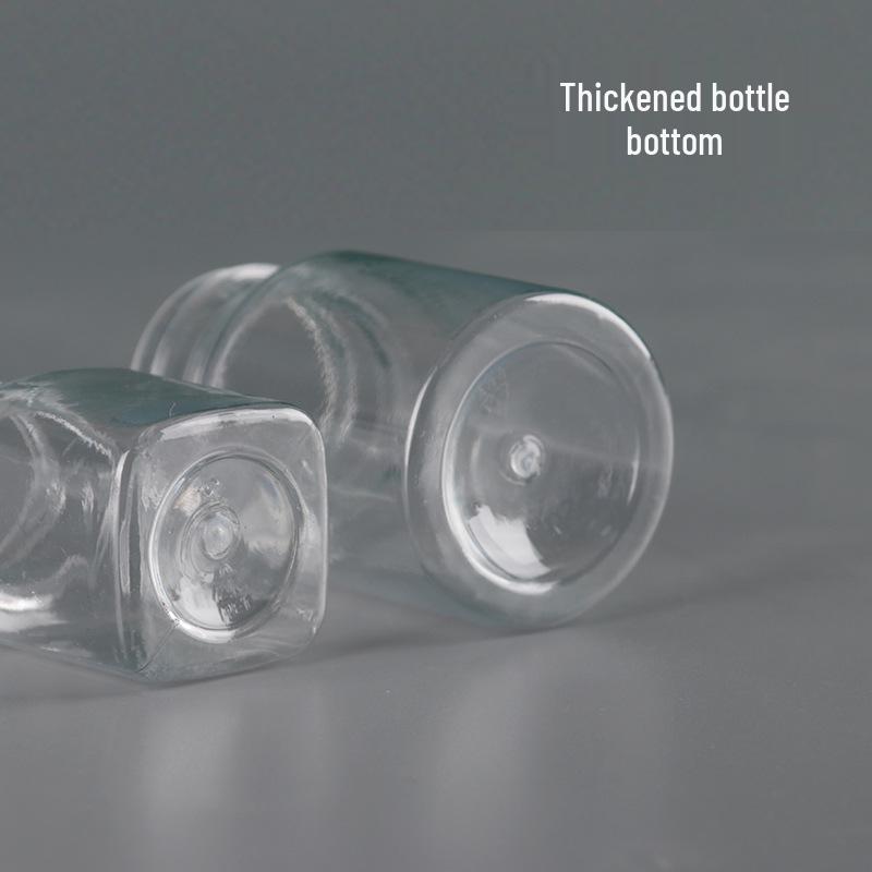 Wide Mouth Transparent Dispensing & Capsule Bottle
