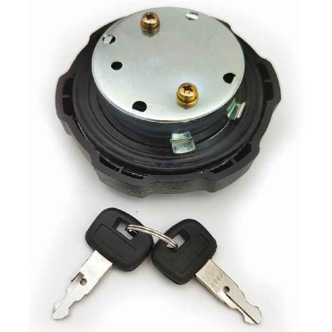 Fuel Cap RD411-51122 411-51122 Compatible with Kubota Skid Steer Loaders SVL75-2, SVL90-2, SVL95-2, Excavators KX040-4, KX057-4, KX41-3, KX91-3 (S),