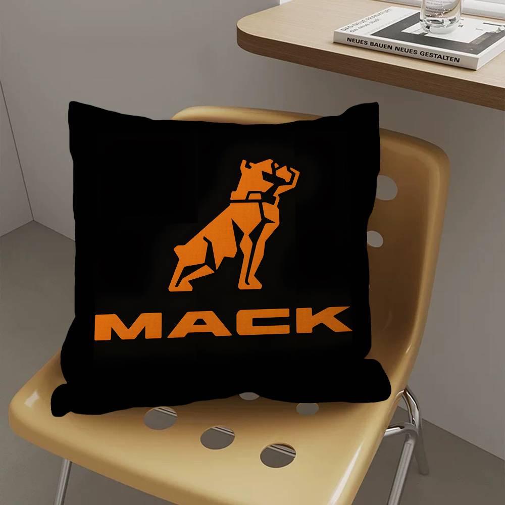 T-Truck Car M-MACKs Logo Pillow Anime Pillow Sofa Bed Head Pillow Cover Cushion Cover 45x45 cm Fashion