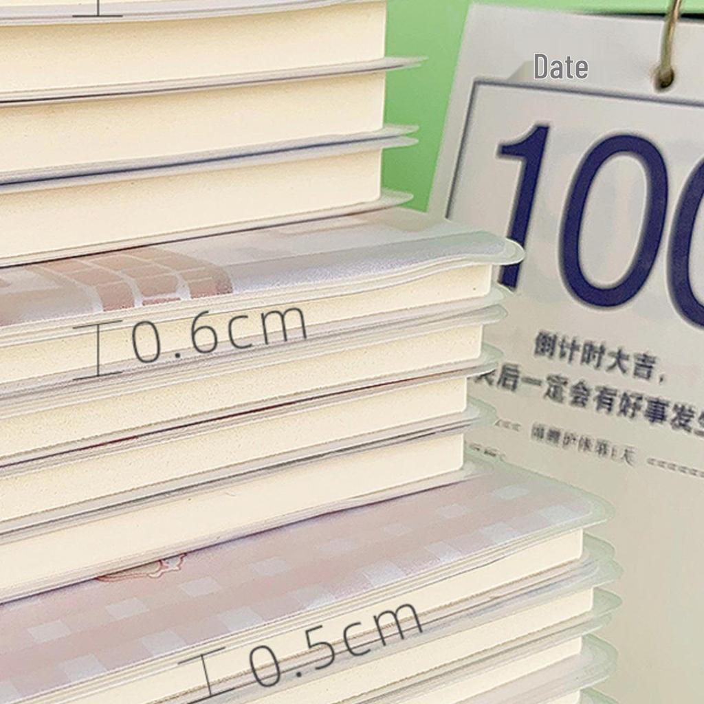 Thickened Plastic Cover Notebook - B5 & A5 Sizes for Girls, Art Students, and College Use