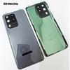 OEM Original Back Cover for SAMSUNG S22 S21 S20 Ultra/S21 Plus/Note 20 Ultra Back Glass Housing Bezel with Camera Lens&amp;Adhesive