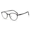 Street Leopard Cat Eye Myopia Glasses For Women Anti Blue Light Ultrafine Eyewear Plastic Steel Frame Custom Prescription