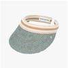 Helen Kaminski Bianca 8c Glass Nuga Stripe Visor Sun Cap Hat52203