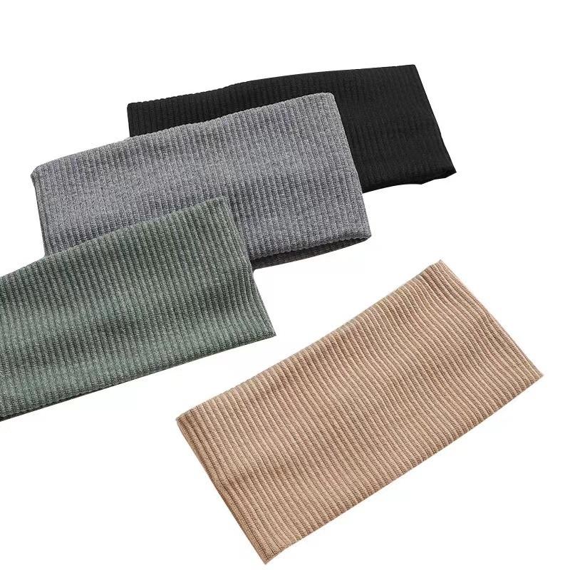 Sport Sykling Vaske Ansikt Hårbånd Myk Koreansk Bomull Strikket Pannebånd For Kvinner Jenter Bandanaer Mote Hårtilbehør.