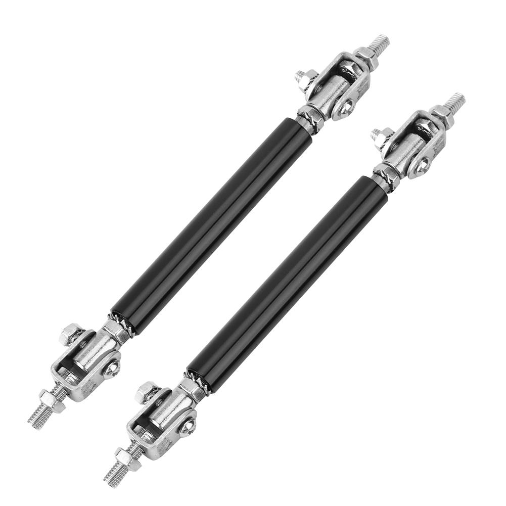 2 ks 75mm Chránič nárazníku auta Lip Rod Splitter Vzpěra Vzpěra Podpora Přední Zadní Univerzální
