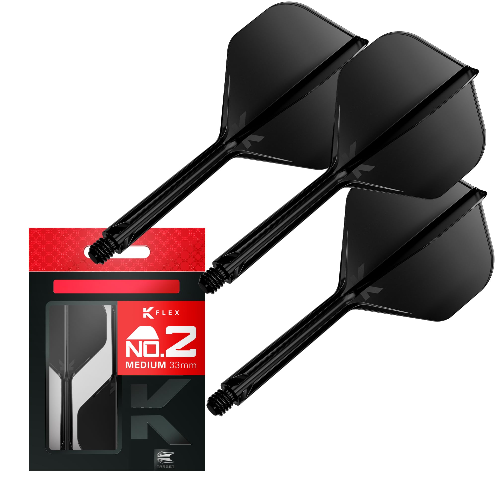 TARGET K-FLEX FLIGHT STANDARD/NO2 FLIGHT 33mm black чёрный