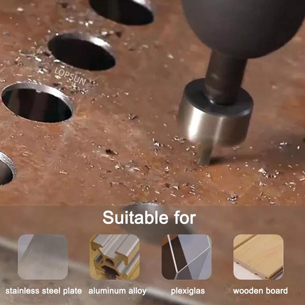 13pcs 16-53mm Size Range Hole Saw Set Titanium Plated High Speed Steel Drill Bi For Metal